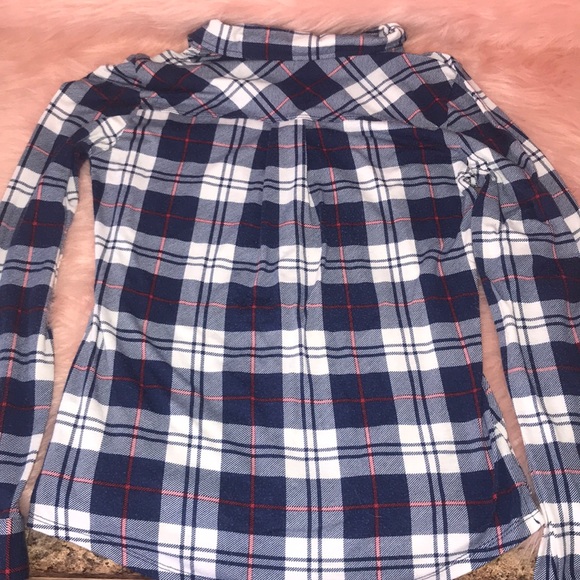 Blue, Red, and White. Flannel - Picture 3 of 3